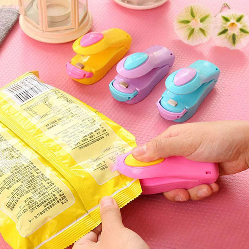 Portable Mini Heat Sealer – Handheld Plastic Bag Sealing Machine | Keep Food Fresh Longer