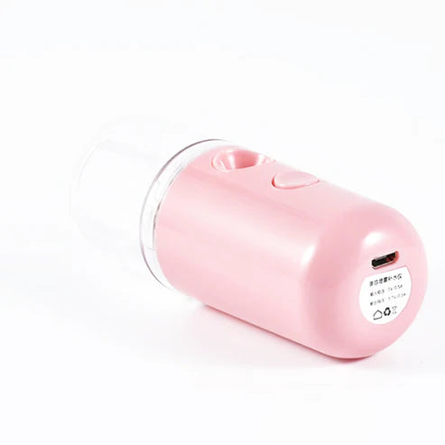 Mini Nano Mist Sprayer USB Rechargeable Portable Face Steamer & Facial Humidifier | Ultra-Fine Mist Skin Hydration Device for Home, Office & Travel