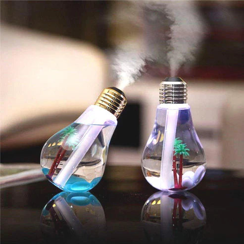 Automatic Spray Sanitizer Air Freshener Humidifier with LED Night Light | USB Portable Cool Mist Aroma Diffuser for Home, Office & Car