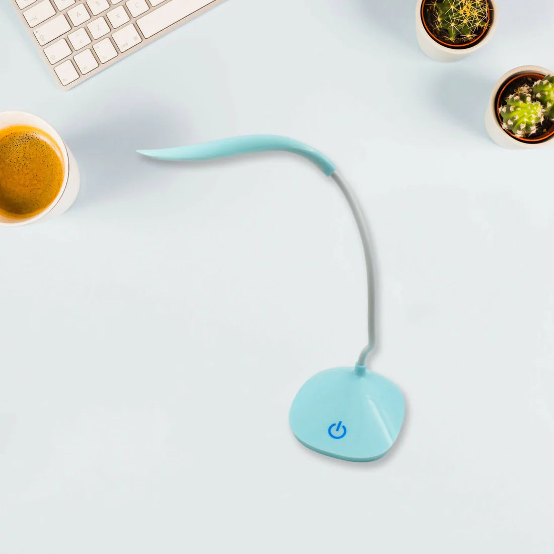 💡LED Study Lamp with Touch Switch | Dimmable Eye-Care Desk Light | Adjustable LED Reading Lamp for Students, Office & Home