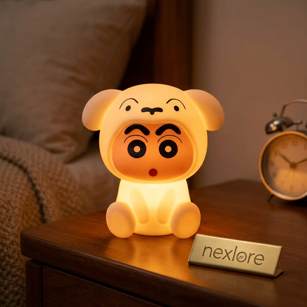Shiro LED Night Light Lamp – Crayon Shin-chan Glow Decor