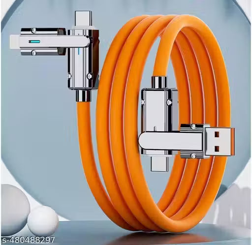 4 in 1 Data Cable Fast Charging Portable Cord 