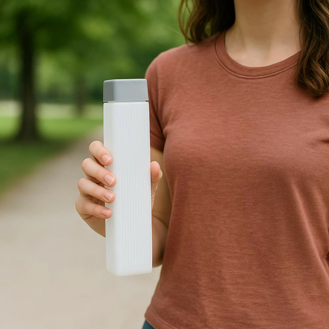 💧6-Piece BPA-Free Leakproof Water Bottle Set | Reusable Plastic Hydration Bottles (380–400ML Each) | Office, School, Gym & Travel