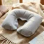 TravelEase™ 3-in-1 Travel Comfort Kit — Neck Pillow, Eye Mask & Earplugs Set
